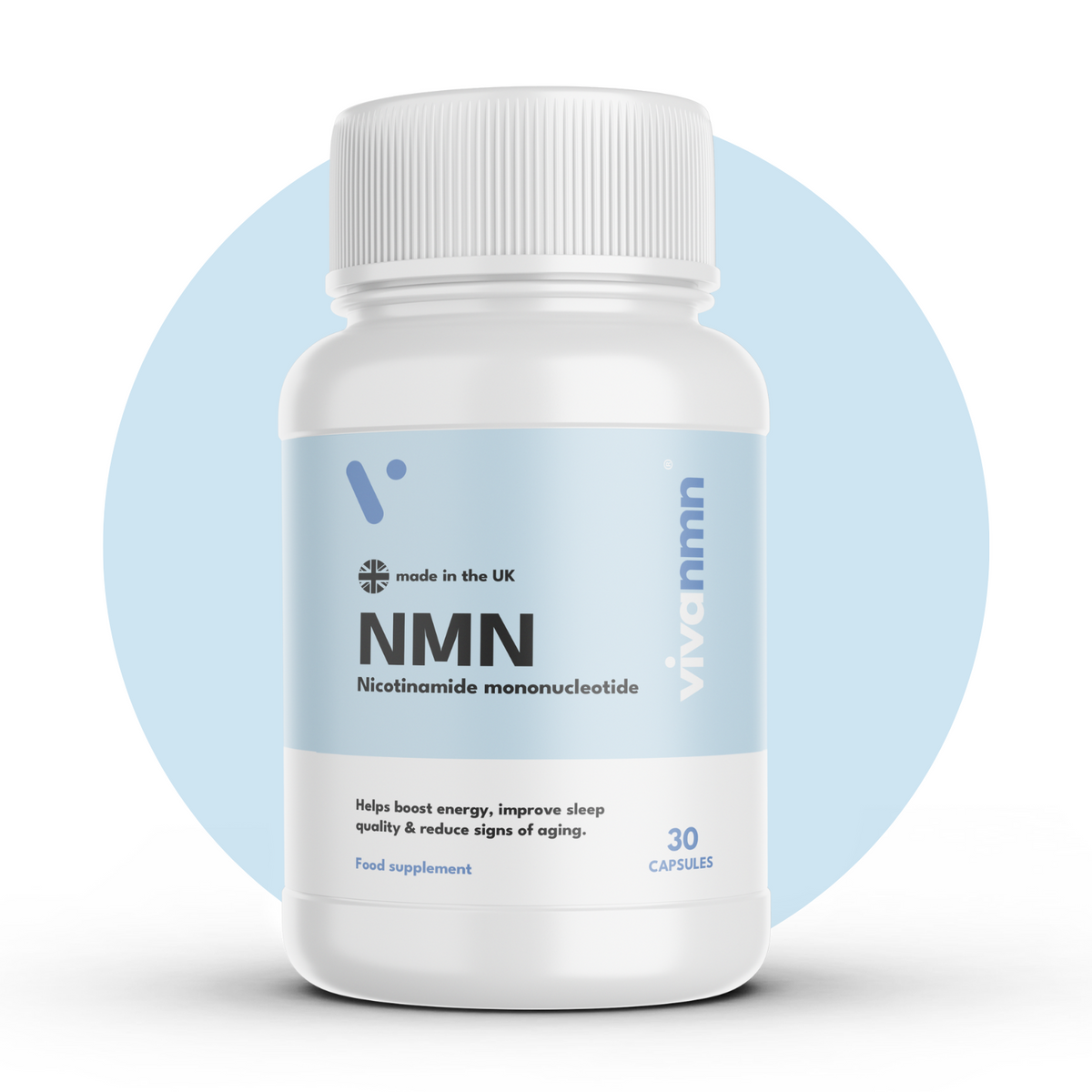 Pure NMN | 500mg Capsules | Vivanmn